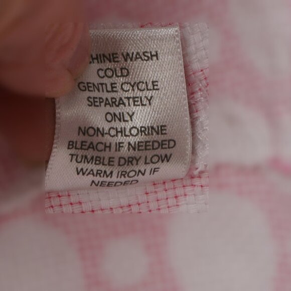 Summer Spring Jacket Vibrant Pink with White Dots Christopher & Banks Like New - Picture 8 of 8